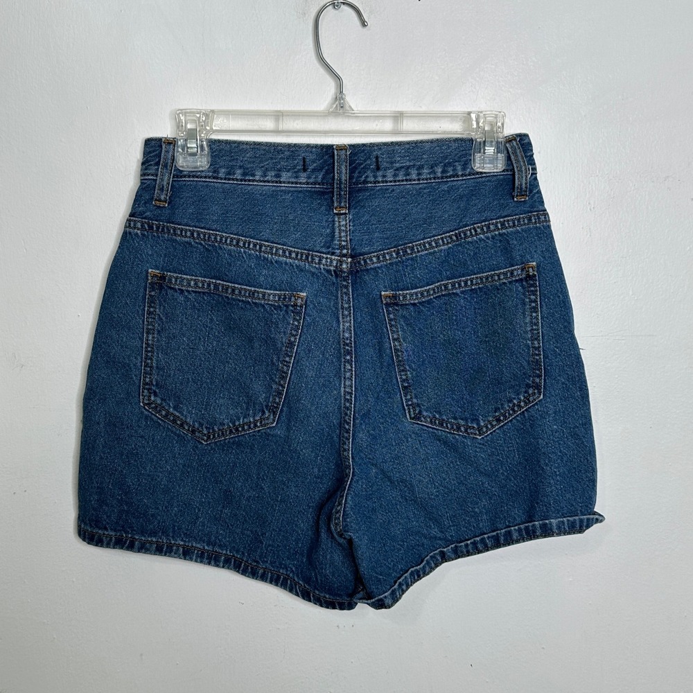 Willow + Root The Camp Short Womens Small Blue Denim High Rise Button Fly Shorts - Picture 5 of 5